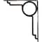 Ekena Millwork Maria Wrought Iron Bracket, (Single center brace), Antiqued Brass 1 1/2"W x 12"D x 15"H BKTM01X12X15SMAABS - alternate 3